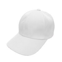Mũ lưỡi trai - nón trơn unisex nam nữ chống nắng phong cách đơn giản, trẻ trung - Trắng