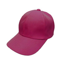 Mũ lưỡi trai - nón trơn unisex nam nữ chống nắng phong cách đơn giản, trẻ trung - Hồng