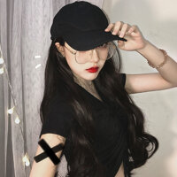 Mũ Lưỡi Trai Nữ, Nón Kết Nam Cao Cấp Style Hàn Quốc  - Đen