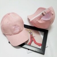 Mũ lưỡi trai nữ , Nón nữ nam phong cách Hàn Quốc - hồng