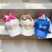 Mũ lưỡi trai SMERSH, Mũ bóng chày Lotso Hello Kitty, Mũ chống nắng búp bê sang trọng bằng vải Cotton có thể điều chỉnh thông thường Đi chơi