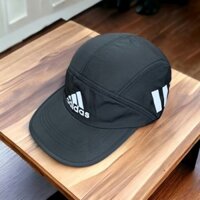 Mũ lưỡi trai Thể thao a.didas Vải dù gió Cao cấp Nón nam đen 5panel phong cách AS3C.