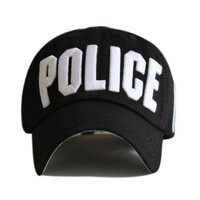 Mũ lưỡi trai thể thao chữ Police mẫu mã đẹp, phong cách