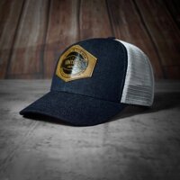 Mũ lưỡi trai thể thao màu xanh Vintage 1970