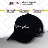 Mũ lưỡi trai thể thao NEW YORK YANKEES màu black lịch lãm tối giản