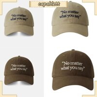 Mũ Lưỡi Trai Thể Thao Thêu Chữ Thời Trang Cho Tuổi Teen