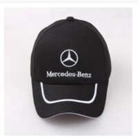 Mũ Lưỡi Trai Thêu Logo Mercedes Benz cho xe hơi ô tô Cá Tính C180 C200 C250 C300 E200 E250 E300