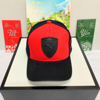 Mũ Lưỡi Trai Thêu Tem Xe FERRARI Cao Cấp /Nón Kết Nam Nữ Xuất Khẩu