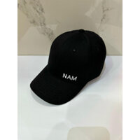 Mũ lưỡi trai thêu tên NAM Nón kết korea cao cấp 2025 thiết kế theo tên của bạn