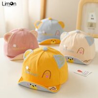 Mũ lưỡi trai thời trang dễ phối trẻ em Mũ lưỡi trai bé gái siêu dễ thương