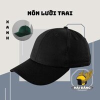 Mũ lưỡi trai trơn chất liệu vải kaki giữ form - nón kết phong cách Hàn Quốc - Đen