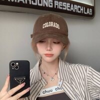 Mũ Lưỡi Trai Vải Mềm Thêu Họa Tiết Kiểu Retro Cá Tính Cho Nam Và Nữ