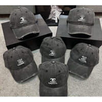 Mũ lưỡi trai X, chất vải bò rách