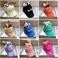 Mũ lưỡi trai XGZMGCG, Mũ bóng chày búp bê sang trọng Lotso, Mũ chống nắng Hello Kitty thông thường có thể điều chỉnh cho trẻ em / người lớn