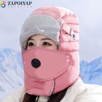Mũ mặt nạ mùa đông ZAPPOIYAP Chống gió Unisex 5 trong 1