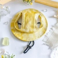 Mũ Mèo Mùa Hè Mũ Chó Lộ Tai Mũ Chống Nắng Mèo Không Lông Devon Ragdoll Phụ Kiện Trang Phục Cho Chó Nhỏ