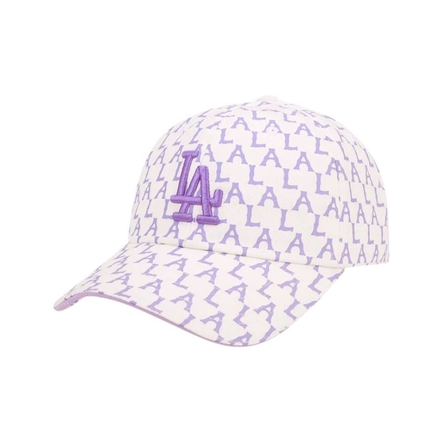 Mũ MLB Monogram Pastel Unstructured Ball Cap LA Dodgers 32CPFA111