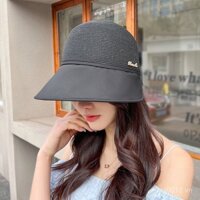 Mũ mới nữ Mũ chống nắng vành lớn phong cách Hàn Quốc Mũ Chống Nắng Mùa hè đi xe đạp thời trang Mũ ngư dân dễ thương thể thao