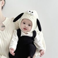 Mũ mùa đông cho bé Mũ bảo vệ ấm áp Mũ sang trọng dễ thương 4 tháng-2 tuổi