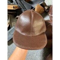 mũ nam da thật bao bền