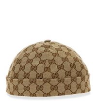 Mũ Nam Gucci Cotton Fabric 'Beige'