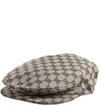 Mũ Nam Gucci Original GG Canvas Flat Cap 'Beige Blue'