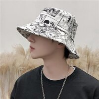 Mũ ngư dân cho nam, mũ chống nắng mùa hè, mũ bảo vệ mặt chống UV, phong cách mới thời thượng