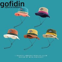 Mũ ngư dân GOFIDIN Túi treo Nhật Bản Mũ lưu vực leo núi khô nhanh