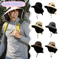 Mũ ngư dân OBEIBIDZ, Mũ leo núi chống nắng hình mặt trời Mũ đi bộ đường dài, Mũ xô vành rộng Mũ chống nắng phong cách Nhật Bản Nam và Nữ