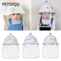 Mũ ngư dân PETOFQQ, Mũ Cotton thoáng khí cho bé, Mũ sơ sinh dễ thương ngoài trời mùa xuân thu