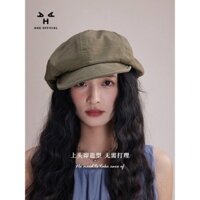 Mũ nồi AHA OFFICIAL từ cotton linen thời trang mùa xuân thu phong cách Nhật Bản văn học