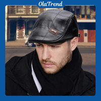 Mũ nồi Beret nam trung niên ,da bê cao cấp ,đủ màu chuyên buôn số lượng lớn - Mã HM51