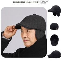 Mũ Nồi (Beret), nón mỏ vịt Nam Trung Niên –Mũ bấm có tai che Phong Cách Cổ Điển, Lịch Lãm, Chất Liệu Cao Cấp