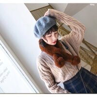Mũ nồi beret nữ thời trang nón nồi nữ dạ cao cấp