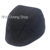 Mũ nồi nam, Nón Beret, Nghệ Sĩ thời trang - Mũ Nồi Nam - Loại Trơn. - Đen
