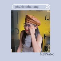 Mũ Nồi Nón Da Cao Cấp MUNA Màu Nâu [ẢNH THẬT, CÓ SẴN]