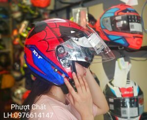 Mũ nón bảo hiểm 3/4 KYT Marvel