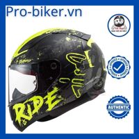 Mũ nón bảo hiểm Fullface LS2 FF353 Rapid Naughty xanh đen - Mũ LS2 353 - S