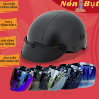 Mũ Nón Bảo Hiểm Nửa Đầu 1/2 NAPOLI NÓN KẾT CỨNG CAO Cấp Lưỡi Trai Dành Cho Cả Nam Và Nữ [CHÍNH HÃNG BẢO HÀNH 12 THÁNG]