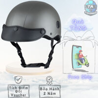 Mũ Nón Bảo Hiểm Nửa Đầu 1/2 ASIA MT-128 Lưỡi Trai Helmet Cao Cấp Dành Cho Cả Nam Và Nữ [ CHÍNH HÃNG BẢO HÀNH 12 THÁNG ]