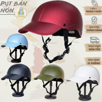 Mũ Nón Bảo Hiểm Nửa Đầu 1/2 NAPOLI NÓN KẾT LƯỠI TRAI Cao Cấp Dành Cho Cả Nam Và Nữ [ CHÍNH HÃNG BẢO HÀNH 12 THÁNG ]