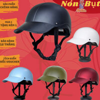 Mũ Nón Bảo Hiểm Nửa Đầu 1/2 NAPOLI NÓN KẾT LƯỠI TRAI ĐEN CAO Cấp Dành Cho Cả Nam Và Nữ [ CHÍNH HÃNG BẢO HÀNH 12 THÁNG ]