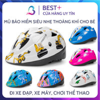 Mũ Nón Bảo Hiểm Siêu Nhẹ Cho Em Bé Và Trẻ Em Bảo Vệ Đầu Cột Sống  Đi Xe Đạp Xe Máy Chơi Thể Thao