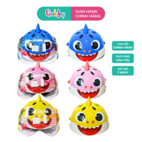 Mũ Nón Bảo Hiểm Trẻ Em Mesuca Cá Mập Baby Shark Có Kính Bé Trai, Bé Gái (Vàng/ Xanh/ Hồng)