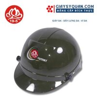 Mũ (Nón) Bảo Hiểm Xanh HCKT - Không Kính Hàng Chính Hãng Cao Cấp