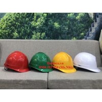 Mũ, nón bảo hộ lao động Kukje 1 màu vàng - NKJ - Hình thật