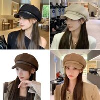 Mũ nón beret nồi bánh tiêu nữ LÀ GU Khăn Phụ Kiện mũ newboy phong cách ulzzang đẹp thời trang mùa đông - MNB002