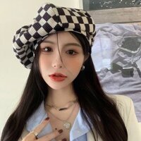 Mũ nón beret nồi bánh tiêu nữ Hàn Quốc LÀ GU Khăn Phụ Kiện phong cách newboy ulzzang đẹp mùa đông thời trang - MBR003