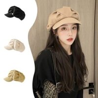 Mũ nón beret nồi bánh tiêu nữ LÀ GU Khăn Phụ Kiện mũ newboy phong cách ulzzang đẹp thời trang mùa đông - MNB001