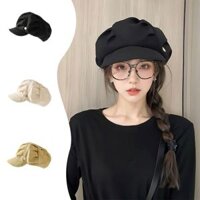 Mũ nón beret nồi bánh tiêu nữ LÀ GU Khăn Phụ Kiện mũ newboy phong cách ulzzang đẹp thời trang mùa đông - MNB001